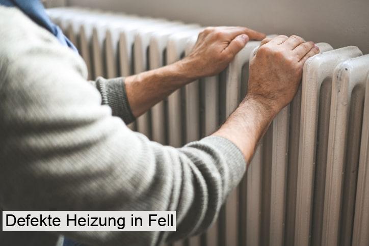 Defekte Heizung in Fell